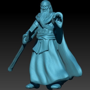 Vizier of the north mage 28mm miniatures dnd mini wargaming miniatures dungeon and dragons miniatures for painting fantasy miniatures