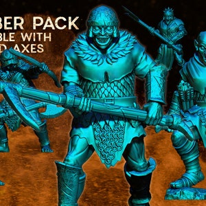 Orc rabble pack 28mm miniatures dnd gift fantasy miniatures dungeons and dragons wargaming miniatures tabletop wargames miniature