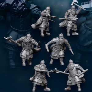 Kalak dwarf metal guard 28mm miniatures fantasy dungeons and dragons miniature wargaming miniatures tabletop dnd dwarf army miniatures