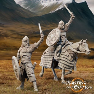 King Teobald 28mm dnd miniature dungeon and dragons fantasy wargaming miniature tabletop wargame fantasy miniature for painting gift
