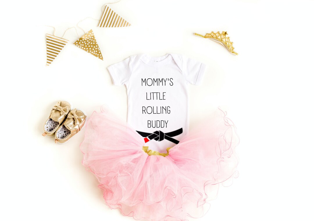 Mommy's Little Rolling Buddy Onesie NB 24M Jiu Jitsu Etsy