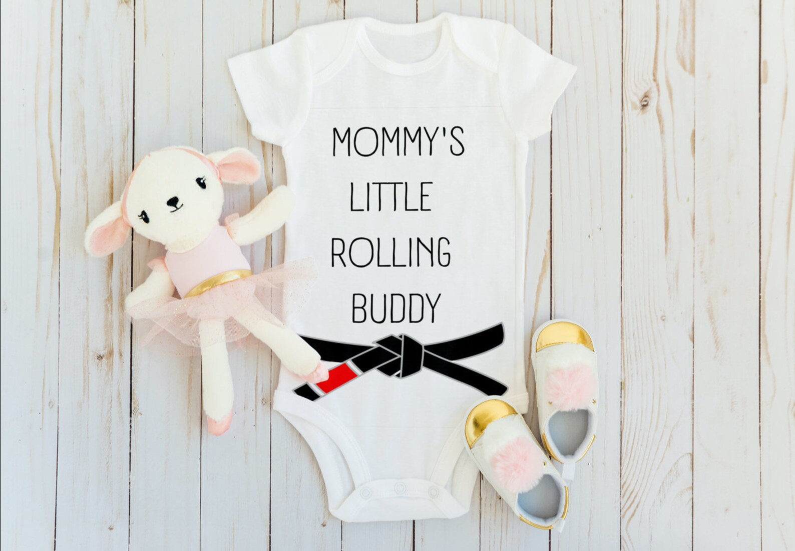 Mommy's Little Rolling Buddy Onesie NB 24M Jiu Jitsu Etsy