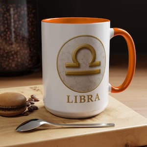 Libra Zodiac Coffee Mug: Astrology Gift for Libras