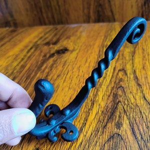 5er Pack BLACKSMITH Gusseisen Rustikale Hut und Kleiderhaken Vintage Retro viktorianischen alten antiken Stil Kleiderhaken Hängehaken Pegs
