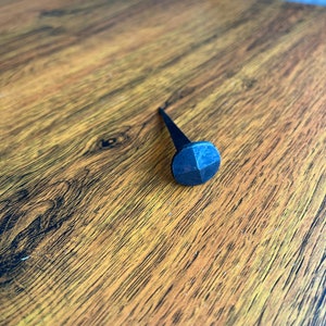 Hand Forged Rose Head Nails, Pack of 5 (65/20 mm )