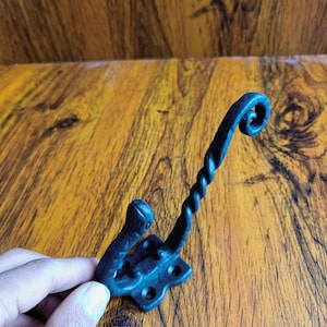 5er Pack BLACKSMITH Gusseisen Rustikale Hut und Kleiderhaken Vintage Retro viktorianischen alten antiken Stil Kleiderhaken Hängehaken Pegs