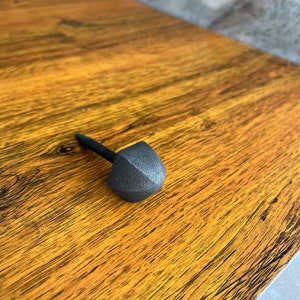 Clavos con cabeza en forma de paraguas de hierro fundido, PAQUETE DE 5, (75/25 mm)