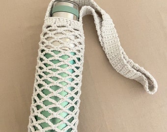 Crochet Bottle Holder | Boho