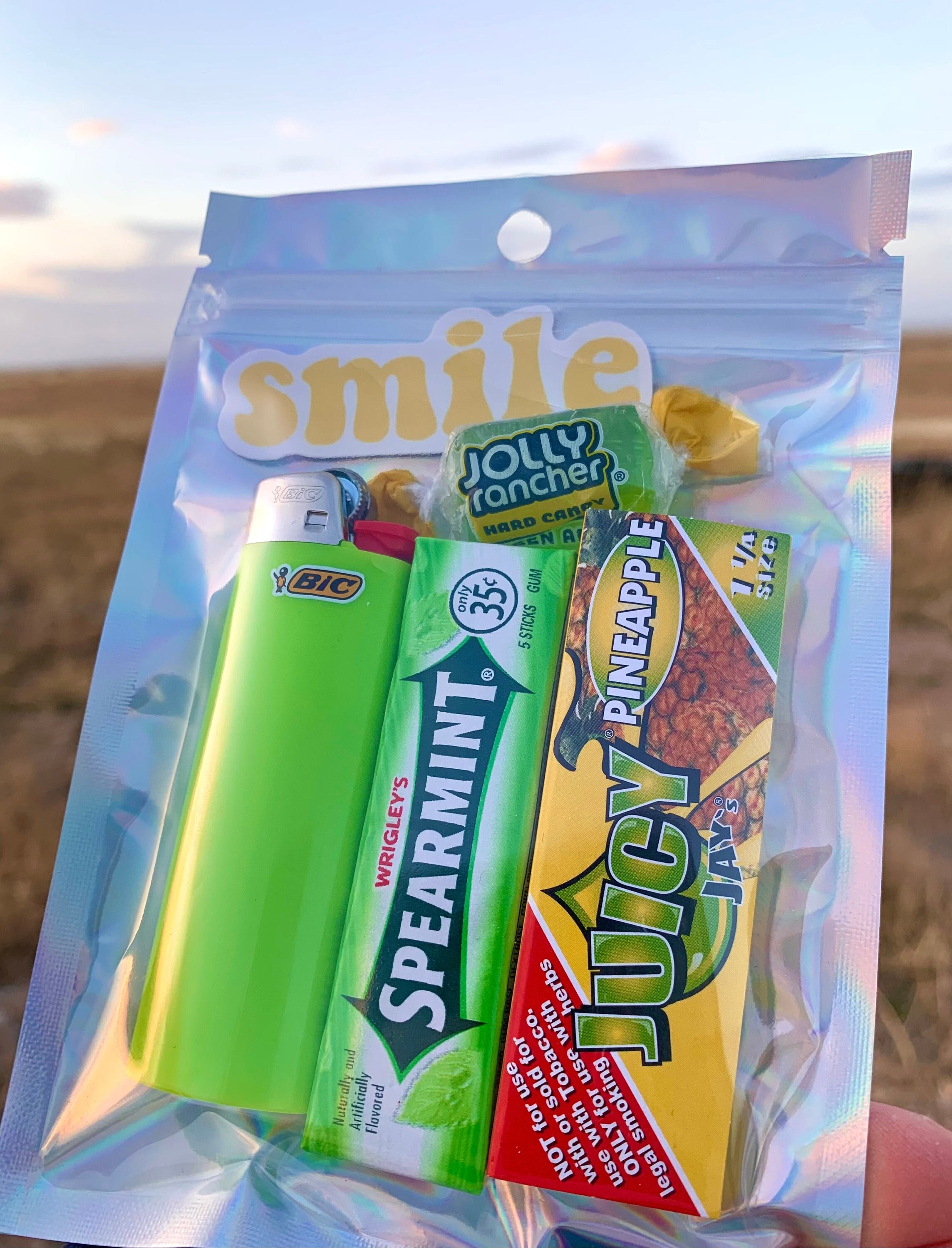 Green Stoner Kit for Her Stoner Mystery Box Girly Stoner Gifts Etsy