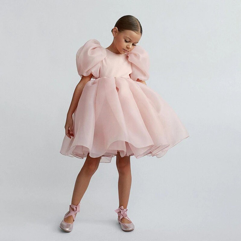 Puff Sleeves Dress - Etsy Australia