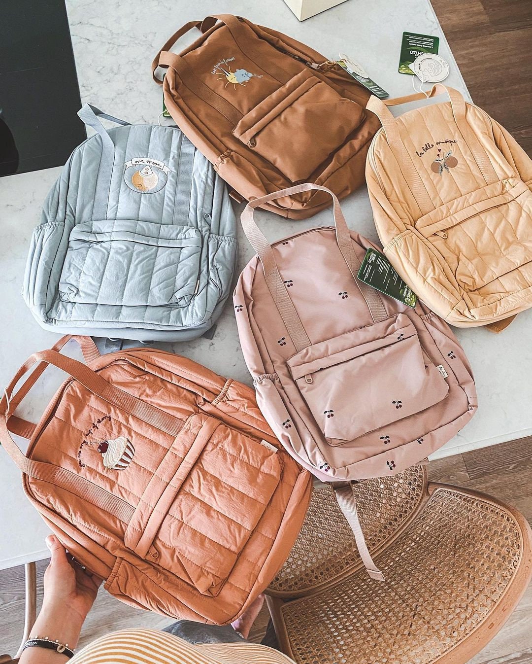 QWZNDZGR Women Fashion Mini Backpack Purse Vintage Drawstring Flap Small  Size Travel Daypack 