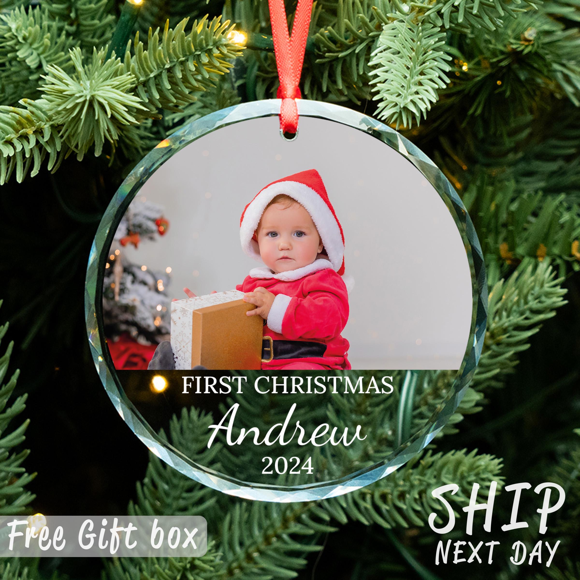 Personalized Toddler Ornament, Custom Name Children Ornament, Gift For Child, Kid Ornament, First Christmas Ornament Gift, Gift For Parents