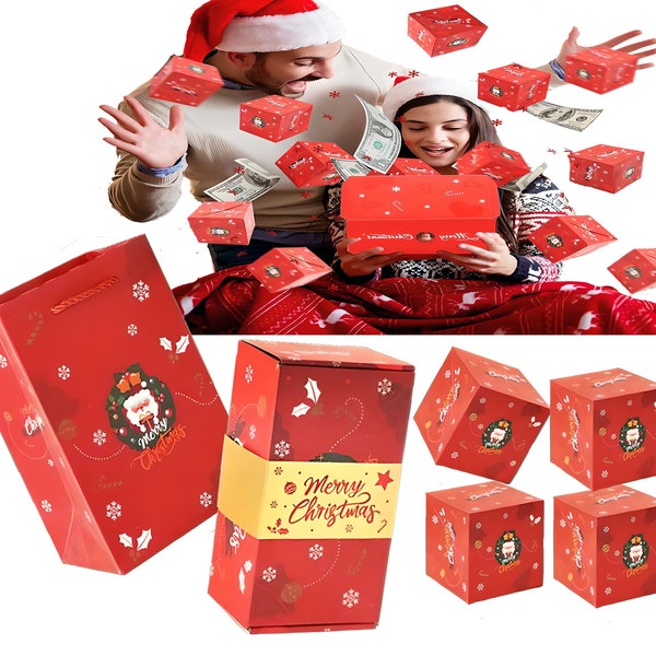 Christmas Surprise gift box explosion,pop Boxes,birthday box pop box,Birthday Party Gift Boxes,Gift Boxes,surprise Christmas gifts money box
