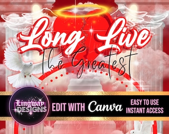 Red LLTG Heavens Gate Stairs In Loving Memory Forever In Our Hearts PNG add photo rest in peace template RIP Memorial