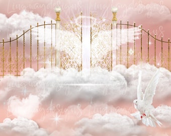 Rose Gold Heaven Background Instant Download Forever in Our - Etsy Rose Gold Heaven Background Instant Download Forever in Our - Etsy