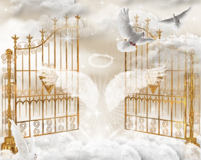 Sky in Loving Memory of Angel Wings Memorial PNG | Rest in Peace ...