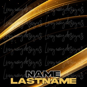 May include: A black and gold digital memorial template with the text "Long Live The Greatest" and two white doves in flight. The template includes space for a name, last name, sunrise date, and sunset date.