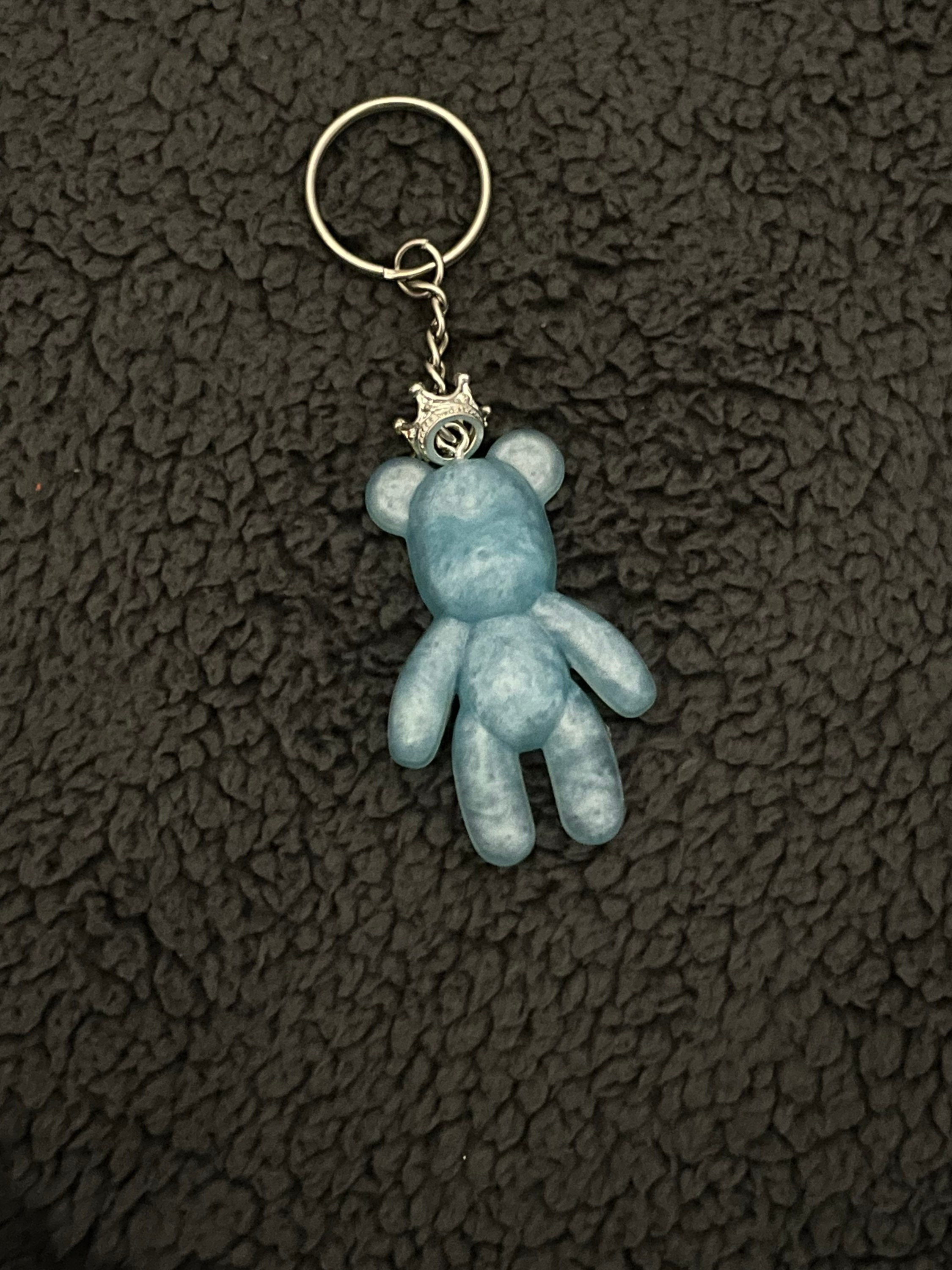 ★AMI★Ws Teddy Bear Keyring /unisex Adorable teddy bear keychain charm | Simons | Keychains | Simons