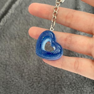 Key Holder Blue Heart