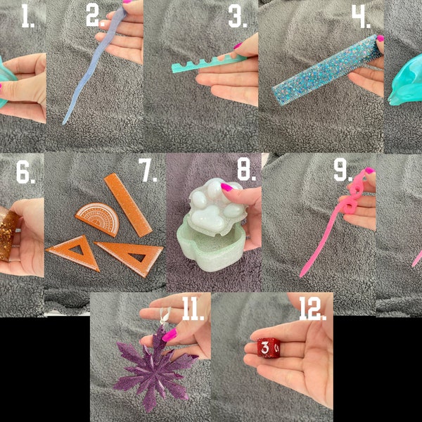 IMPERFECT Miscellaneous Resin Items