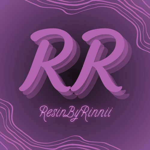 ドーナツ型ハンドメイドエポキシ樹脂キーホルダー、小、ダークパープル