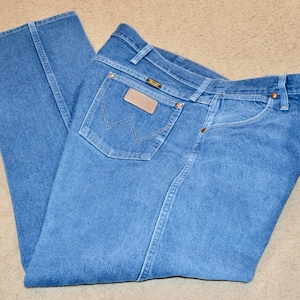 Wrangler 13 Mwz Pw Mens Jeans Actual Sz 