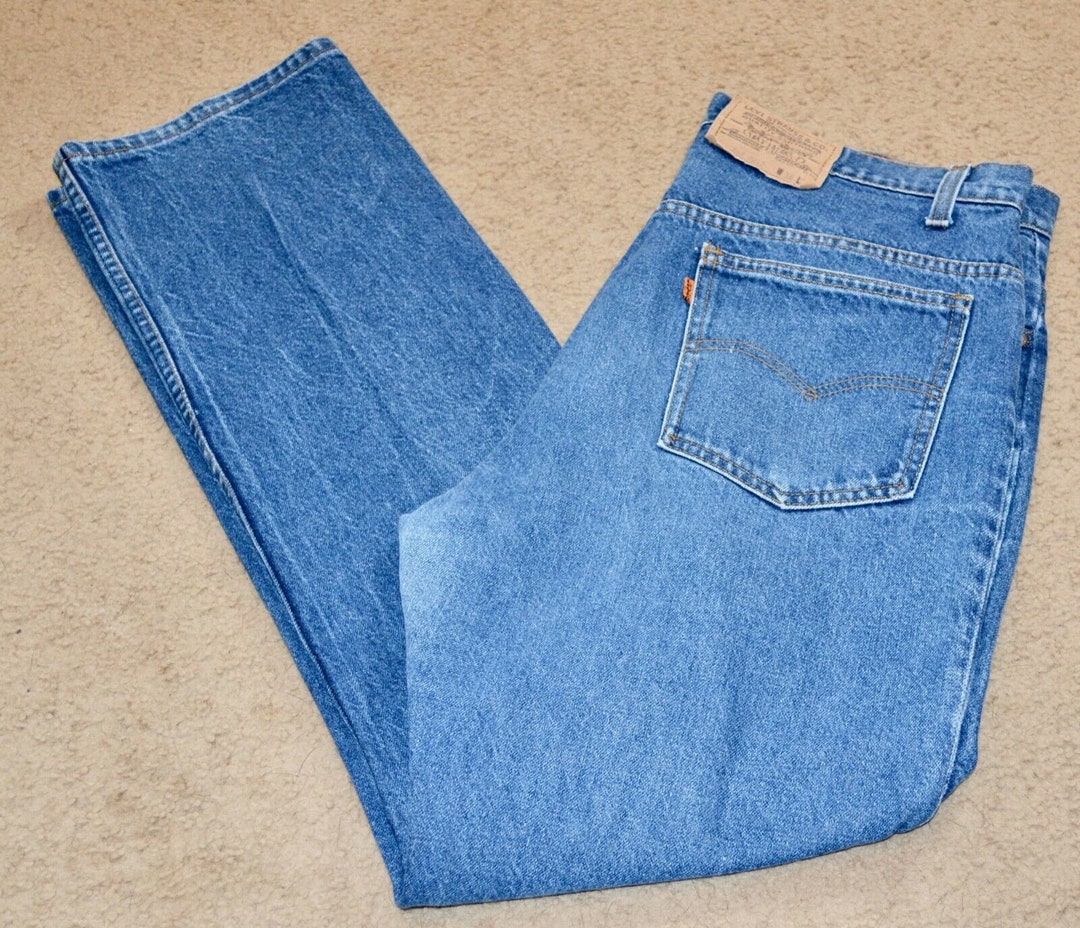 Levi 509 Straight Fit Mens Jeans Actual Sz 38 X 34 Tag 38 X - Etsy