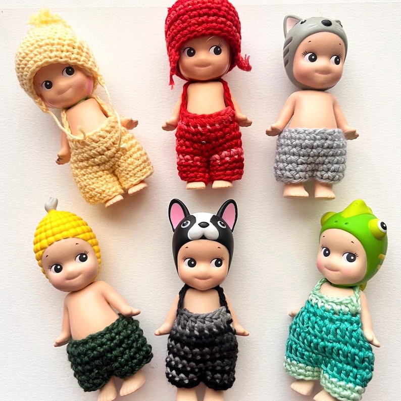 Sonny Angel clothing | handmade crochet | completely customizable! image 1