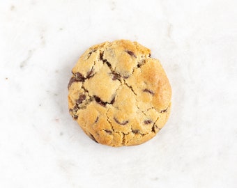 Chocolate Chip Cookies - Box mit 6 Cookies - belgische Schokolade - handgemacht und frisch gebacken - NY Style Cookie, Muttertag Geschenk