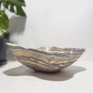 XL Onyx Statement Bowl | Large Centerpiece Bowl