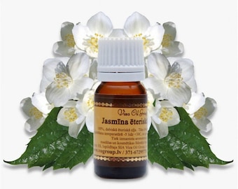 Jasmine Essential Oil | 100 % Pure Natural Jasmine Essential Oil | Aromatherapy Oils