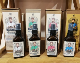 Detailed Beard Oil Set Capture Art Detailed Beard Oil Set Capture Art