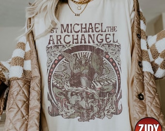 Saint Michael Shirt, St. Michael The Archangel Shirt