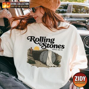 Rolling Stones Shirt, Catholic T-shirt, Catholic Women Shirt, Catholic Men Shirt, Traditional Catholic Shirt, Gift for Him, Gift for Her image 5