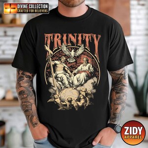 Trinity Shirt, Christian Shirt, Catholic Shirt, Traditional Catholic Shirt, Catholic Men shirt, Catholic Men Gift, Gift for Him