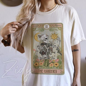 The Gardener Tarot Card Shirt, Tarot Card Shirt, the