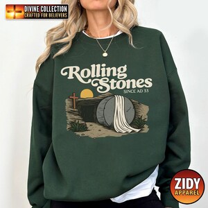 Rolling Stones Shirt, Catholic T-shirt, Catholic Women Shirt, Catholic Men Shirt, Traditional Catholic Shirt, Gift for Him, Gift for Her image 2