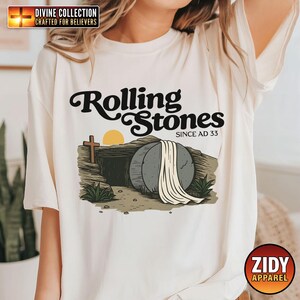 Rolling Stones Shirt, Catholic T-shirt, Catholic Women Shirt, Catholic Men Shirt, Traditional Catholic Shirt, Gift for Him, Gift for Her image 8