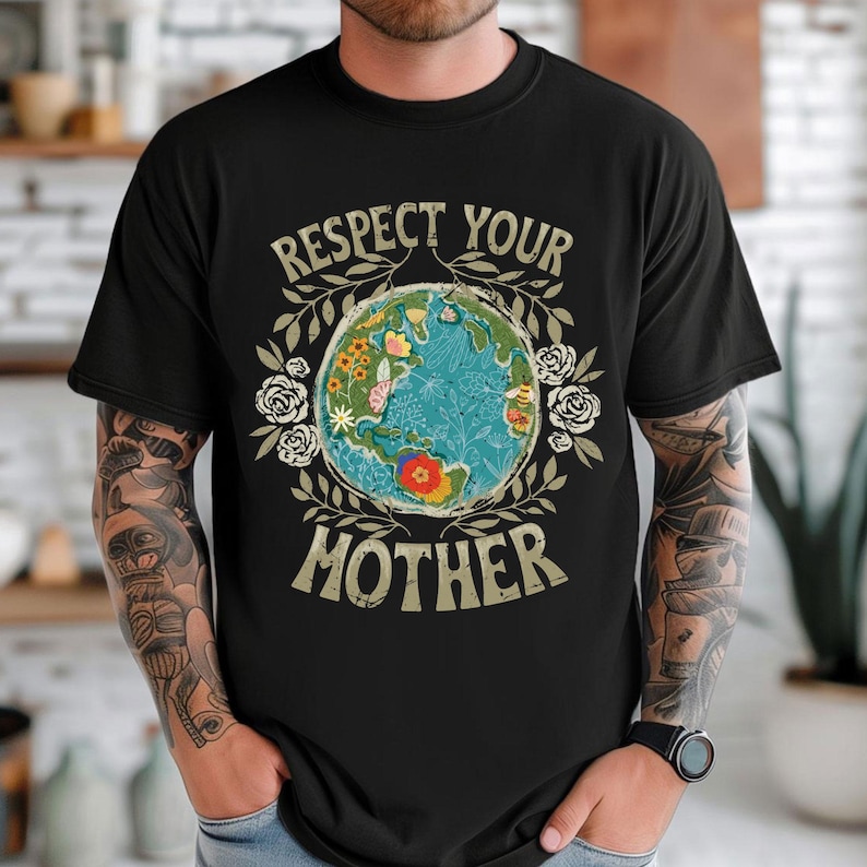 Camiseta del Día de la Madre Tierra, ¡Protejamos nuestro planeta! imagen 2
