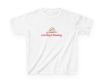 Learning is Growing Kid's Tee | Matching Mommy & Me