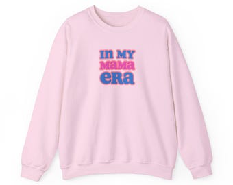 In My Mama Era Retro Cute & Cozy Mom Sweater