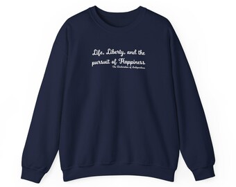 4th of July, Independence Day Mom's Sweater (Mommy + Me Matching Set - Mom's Crewneck Sweater)