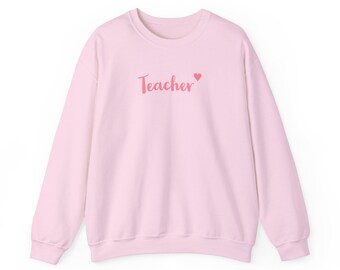 Teacher Love Crewneck Sweatshirt