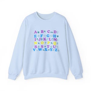 Back-To-School Mom&#39;s Sweater - The Best Alphabet T-Shirt (Mommy + Me Matching Set - Mom&#39;s Sweater)