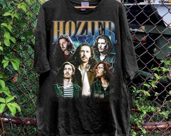Vintage Bootleg Hozier 90s Tour Shirt, Hozier Vintage 90s Black T- Shirt, Hozier Unreal Unearth T-Shirt- Hozier Merch- Vintage Band Tee