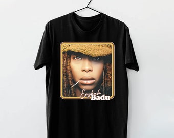 Hiphop Erykah Aesthetic Shirt, Erykah Retro Shirt, Erykah Vintage Shirt, Erykah T- Shirt, Music RnB Singer Rapper Shirt, Gift For Fans