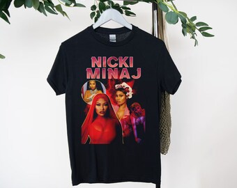 Nicki Vintage 90s Style Shirt, Nickiminaj Funny Shirt, Nicki Tour 2024 Vintage TShirt, Singer Nicki Hiphop Shirt, Gift For Men And Women