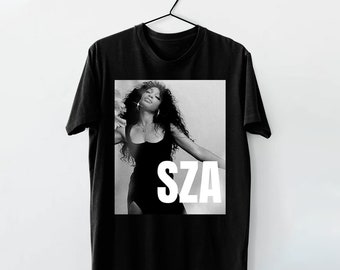 Limited Sza Aesthetic TShirt, Sza Black And White Shirt, Sza Vintage Shirt, Sza T- Shirt, Music RnB Singer Shirt, Gift For Him, Gift For Her