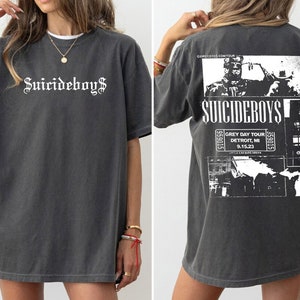 Vintage Suicideboys Tour 2Side Shirt, I Want To Die Shirt, Suicideboys HipHop Shirt, Scrim Tshirt Grey Day Tour 2023, SuicideBoys Merch