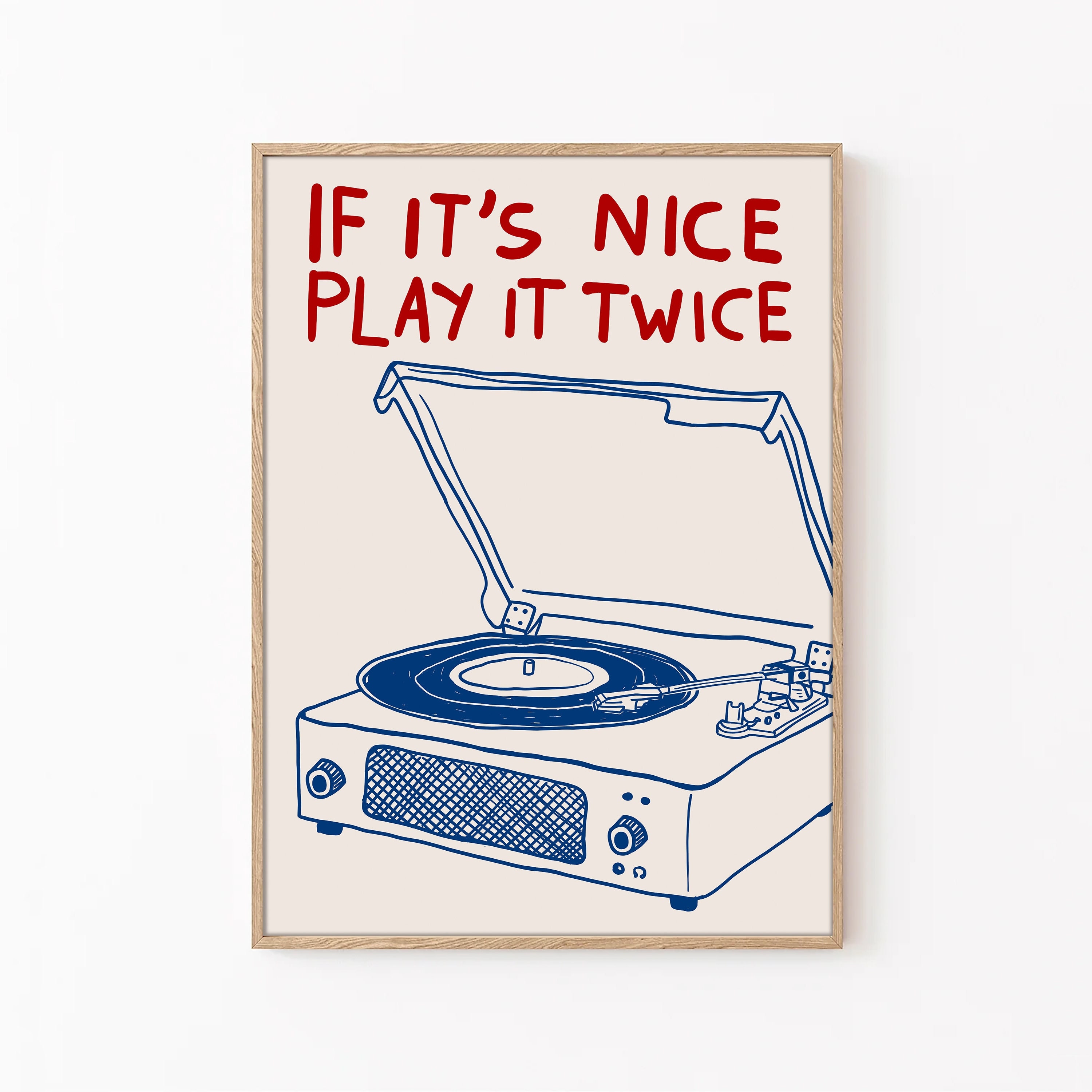 Retro Music Poster: 